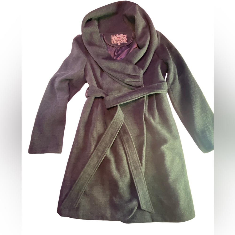 Pink Martini Gray Sz Medium Pea Coat style Women’s Jacket